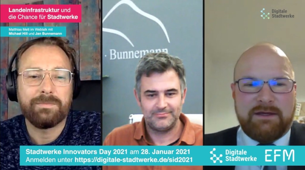 Webtalk zum Thema Ladeinfrastrukturen